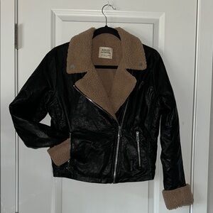 Ashley By 26 International Women's Black and Brown Jacket